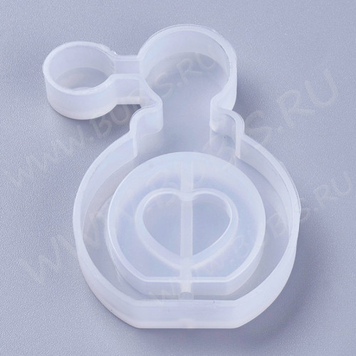 Молд 260 для эпоксидной смолы 55*40*10мм Шейкер/рамка Флакон для духов (силикон)