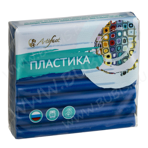 Полимерная глина Артефакт 1611 Сапфировый классический 56г.