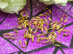 Защита ланки 01 протектор от перетирания нити и лески 4*5*1мм золотистая (Brass) (50шт.)