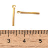 Подвеска палочка 03 15*2мм Real Gold Plated 18K золотистая (Хирургическая сталь) Купить Подвеска палочка 03 15*2мм Real Gold Plated 18K золотистая (Хирургическая сталь) с доставкой по России
