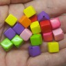 Бусина акриловая Кубик 09 8,5*8,5*8,5мм МИКС яркий непрозрачный (акрил) (10шт.) Купить Бусина акриловая Кубик 09 8,5*8,5*8,5мм МИКС яркий непрозрачный (акрил) (10шт.) с доставкой по России