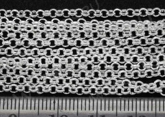 Цепочка I036 &quot;Rolo&quot; округлое звено 2,5*2,5мм серебристая (Iron) (50см)