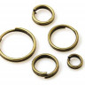 (ОПТ) МИКС колечек 22 ТОЛЬКО двойные микс 4-10мм античная бронза (Iron) (100гр) Купить (ОПТ) МИКС колечек 22 ТОЛЬКО двойные микс 4-10мм античная бронза (Iron) (100гр) с доставкой по России