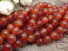 (СКИДКИ!!!) Бусина округлая ГЛАДКАЯ 10мм Сердолик натуральный (камни) (10шт.)