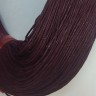 Вощёный х/б шнур 1мм бордовый (5м) Купить Вощёный х/б шнур 1мм бордовый (5м) с доставкой по России