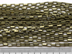 Цепочка I064 с прямоугольным звеном 4,5*2,5мм античная бронза (Iron) (50см)