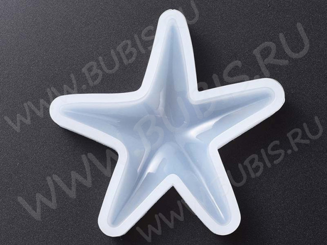 Молд 202 для эпоксидной смолы морская Звезда 83*83*19мм (силикон)