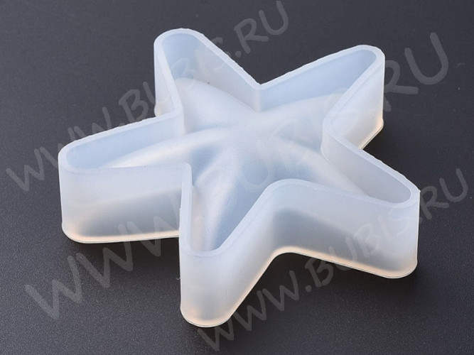 Молд 202 для эпоксидной смолы морская Звезда 83*83*19мм (силикон)