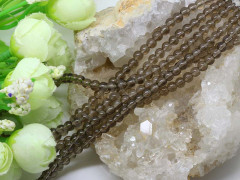 Бусина округлая 4мм Раухтопаз (камни) (10шт.)