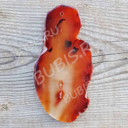 Кулон 1130 Срез Агата 87*44*4мм (камни)