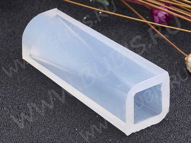 Молд 031 для эпоксидной смолы Кристалл Куб с тонкой стороной 49*14,5мм (силикон)