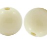 Бусина Округлая 20 Шар 20мм бежевый айвори глянцевый непрозрачный (акрил) Купить Бусина Округлая 20 Шар 20мм бежевый айвори глянцевый непрозрачный (акрил) с доставкой по России