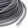 Купить (СКИДКИ!!!) Полиуретановый шнур 13-К 3мм ПОЛЫЙ матовый серый (катушка ок.25м) с доставкой по России