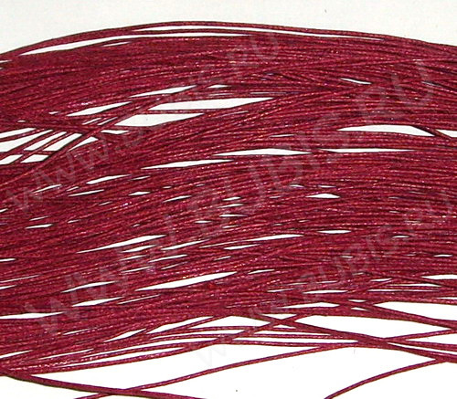 (СКИДКИ!!!) Вощёный х/б шнур 1мм бордовый (ок. 70м)
