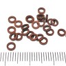 Кольцо декоративное 17 Ронделька плоская 4*4*0,9мм античная медь (Brass) (20шт.) Купить Кольцо декоративное 17 Ронделька плоская 4*4*0,9мм античная медь (Brass) (20шт.) с доставкой по России