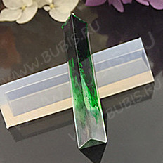 Молд 032 для эпоксидной смолы Кристалл Треугольник 49*14,5мм (силикон)