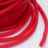 Полиуретановый шнур 14 2мм ПОЛЫЙ красный матовый (1м) Купить Полиуретановый шнур 14 2мм ПОЛЫЙ красный матовый (1м) с доставкой по России
