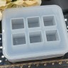 Купить Молд 122 для эпоксидной смолы 81*70*18мм Кубы (кубики) 16мм (силикон) с доставкой по России