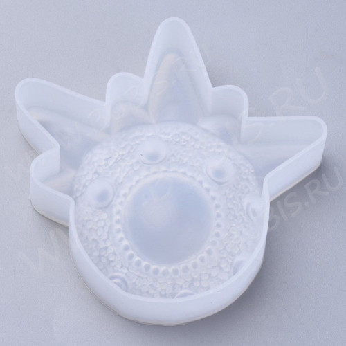 Молд 204 для эпоксидной смолы Глаз Дьявола 75*70*20мм (силикон)