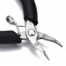 Купить Тонкогубцы 26 (утконосы) изогнутые МИНИ 100мм на блистере с чёрными ручками (инструменты для бижутерии) с доставкой по России