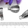 Бусина с петлёй 068 Бейл треугольный 17,5*9,5*6мм античное серебро (литьё) Купить Бусина с петлёй 068 Бейл треугольный 17,5*9,5*6мм античное серебро (литьё) с доставкой по России
