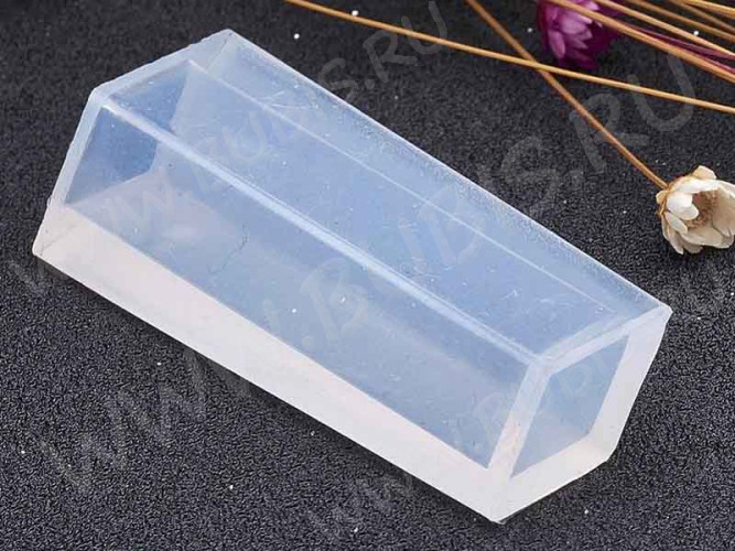 Молд 033 для эпоксидной смолы Кристалл Ромб 49*23*13мм (силикон)