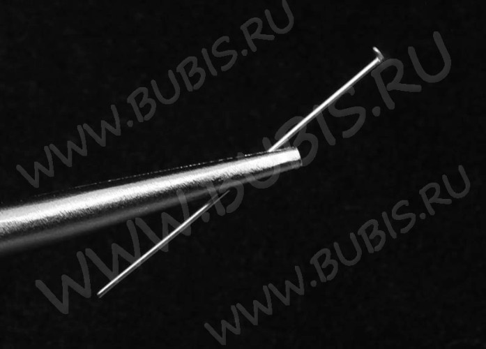 (СКИДКИ!!!) Штифт со шляпкой 50*0,6мм цвет платины (Хирургическая сталь) (50шт.)