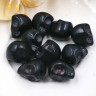 (ОПТ) Бусина каменная Череп 02 Говлит синт. 10*9*8мм черный (камни) (НИТЬ) Купить (ОПТ) Бусина каменная Череп 02 Говлит синт. 10*9*8мм черный (камни) (НИТЬ) с доставкой по России