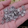 Купить (СКИДКИ!!!) Подвеска Замочек 01 двусторонняя 12,8*8*2мм античное серебро (литьё) (10шт.) с доставкой по России