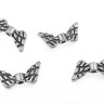 Купить Бусина 191 Крылья 03 3D Ангела средние 15*7*3мм античное серебро (литьё) с доставкой по России