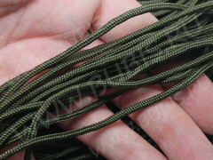 Шнур Паракорд 02 2мм болотный (полиэстер+спандекс) (1м)
