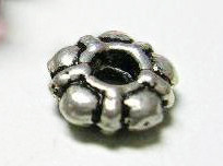 Рондели 003 6*2мм античное серебро (литьё) (20шт.)