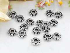 Рондели 003 6*2мм античное серебро (литьё) (20шт.)