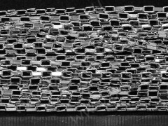 Цепочка I064 с прямоугольным звеном 4,5*2,5мм цвет платины (Iron) (50см)