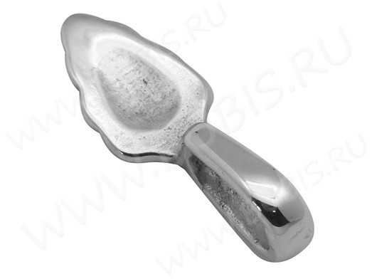 Бейл для приклеивания 08 капля листик 20*6,8*6,1мм цвет платины (Хирургическая сталь)