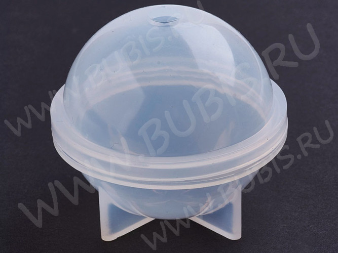 Молд 105 для эпоксидной смолы Шар Сфера диаметр 40мм (силикон)