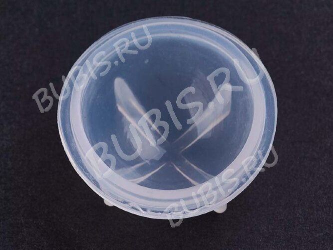 Молд 105 для эпоксидной смолы Шар Сфера диаметр 40мм (силикон)