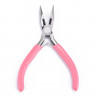 Тонкогубцы 27 утконосы без бороздок с кусачками 125мм розовые (инструменты для бижутерии) Купить Тонкогубцы 27 утконосы без бороздок с кусачками 125мм розовые (инструменты для бижутерии) с доставкой по России