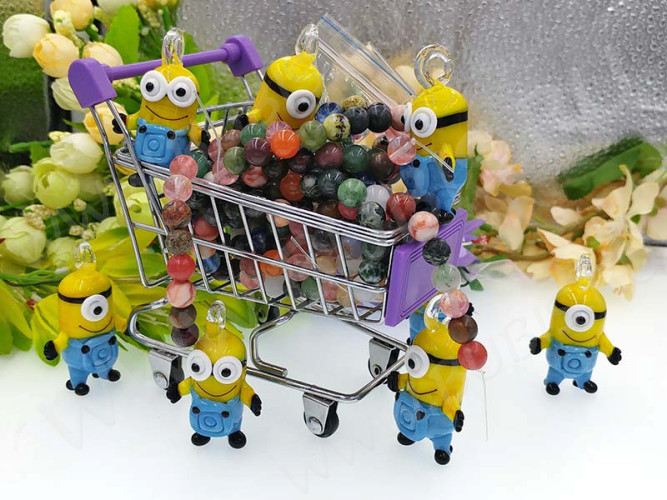 Кулон Миньон 01 55*33*22мм одноглазый (Lampwork)