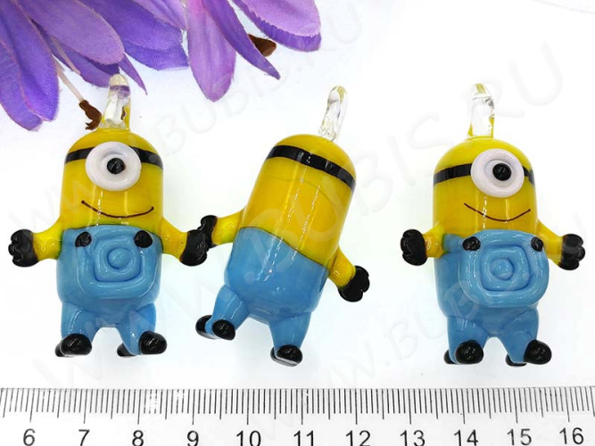 Кулон Миньон 01 55*33*22мм одноглазый (Lampwork)