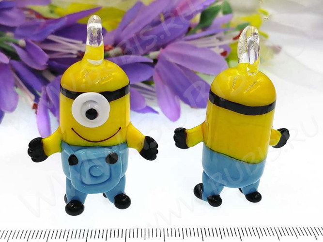 Кулон Миньон 01 55*33*22мм одноглазый (Lampwork)
