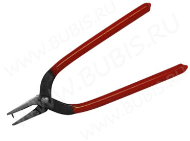 Дырокол 01 ювелирный 155мм с красными ручками (инструменты для бижутерии)