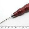 Купить Шило 02 расширитель с деревянной ручкой 125мм никель и вишнёвый (сталь и дерево) (инструменты для бижутерии) с доставкой по России