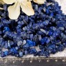 Купить Крошка (галтовка) каменная 247 5-9мм Лазурит натуральный (камни) (длинная нить прим. 80см) с доставкой по России