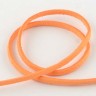 Купить Замшевый шнур 03 плоский 3*1,5мм персиковый (1м) с доставкой по России