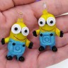 Купить Кулон Миньон 02 50*30*20мм двуглазый (Lampwork) с доставкой по России