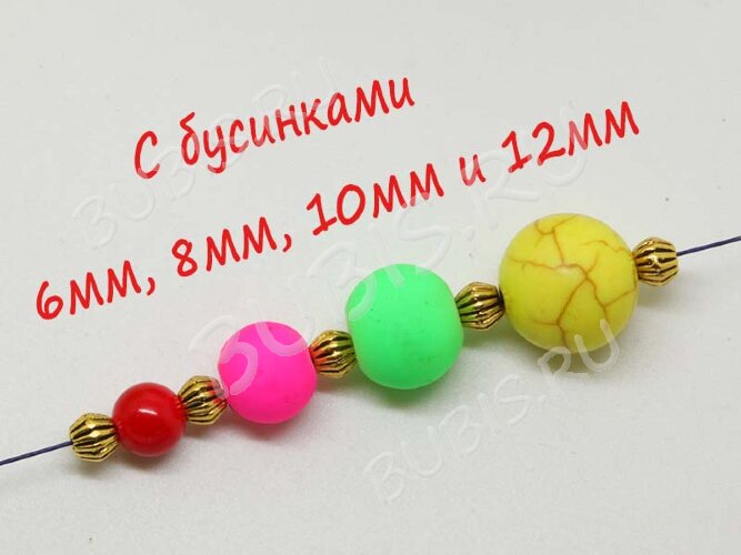 (СКИДКИ!!!) Бусина 093 биконус полосатый 4*3,8мм античное золото (литьё) (50шт.)