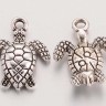 Подвеска Черепашка 03 3D 16*12,5*3,5мм античное серебро (литьё) (10шт) Купить Подвеска Черепашка 03 3D 16*12,5*3,5мм античное серебро (литьё) (10шт) с доставкой по России