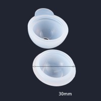 Молд 208 для эпоксидной смолы двухсоставной Шар Сфера диаметр 30мм (силикон)