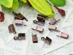 Зажимы №33 7,5*3*3мм античная медь (Iron) (10шт.)